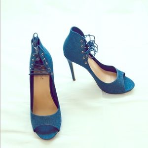 Denim Heel